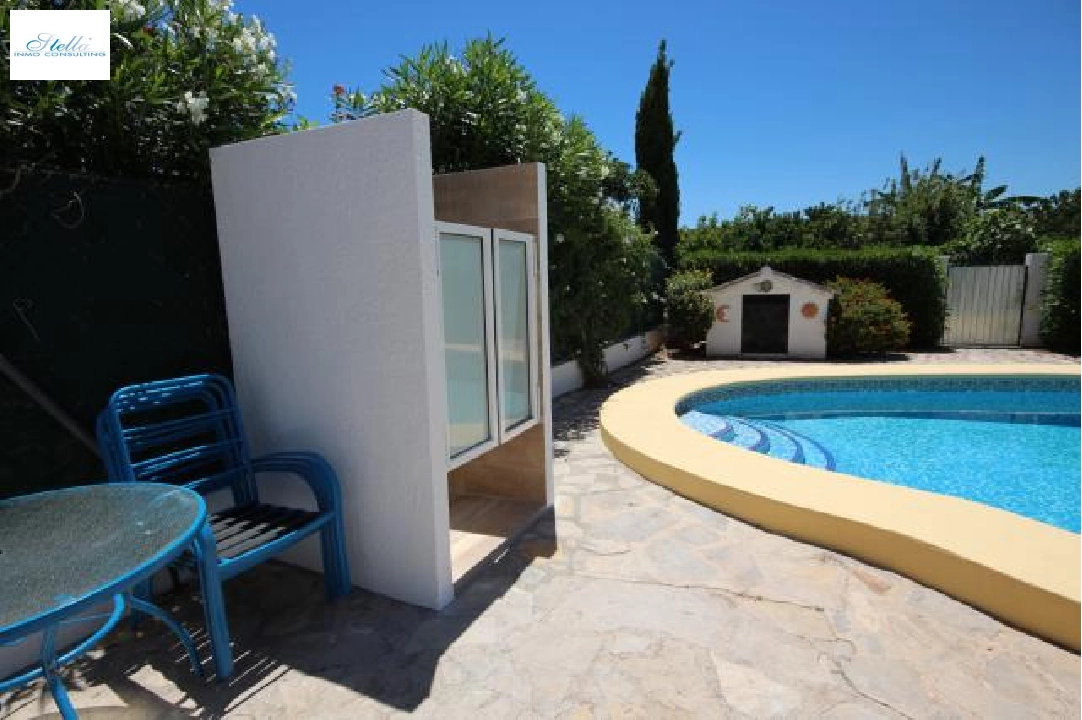 villa en Els Poblets(Gironets) en alquiler de vacaciones, superficie 84 m², ano de construccion 1988, + calefaccion central, aire acondicionado, parcela 547 m², 2 dormitorios, 2 banos, piscina, ref.: V-0115-13