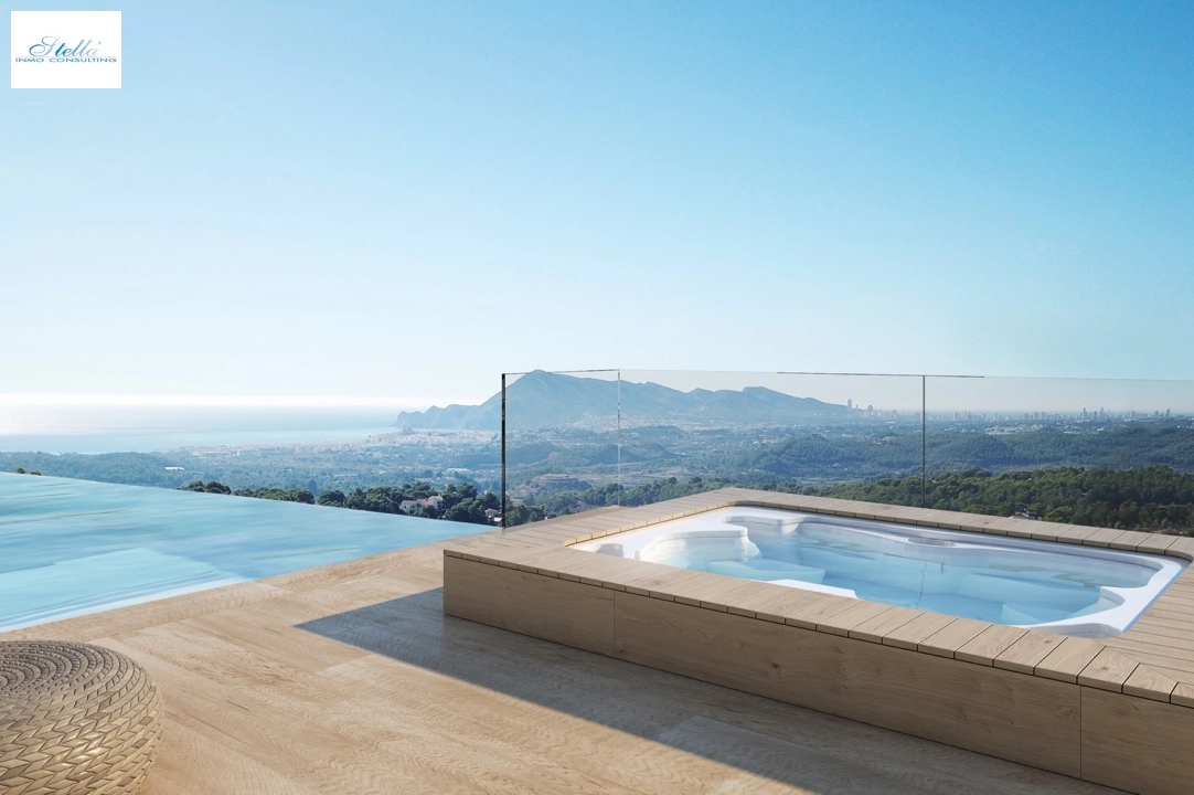 villa en Altea(Paradiso) en venta, superficie 330 m², ano de construccion 2018, aire acondicionado, parcela 1000 m², 4 dormitorios, 4 banos, piscina, ref.: CA-H-1070-AMB-4