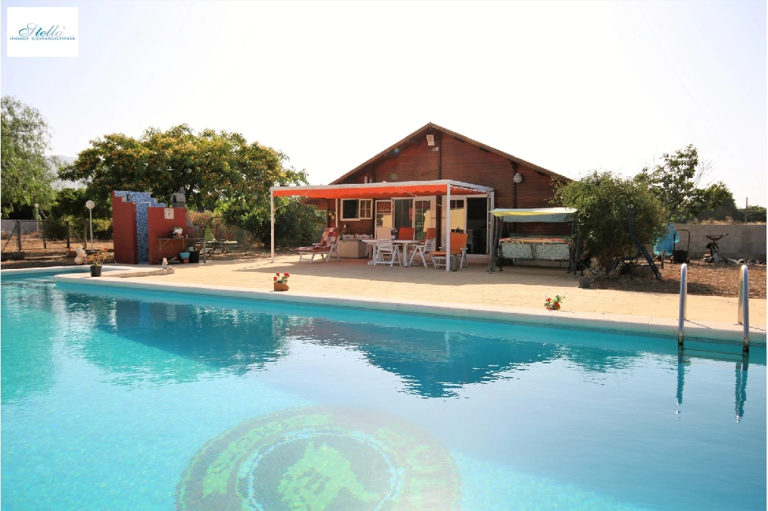 villa en Els Poblets en venta, superficie 232 m², ano de construccion 1998, + KLIMA, aire acondicionado, parcela 11310 m², 4 dormitorios, 2 banos, piscina, ref.: GC-3119-3