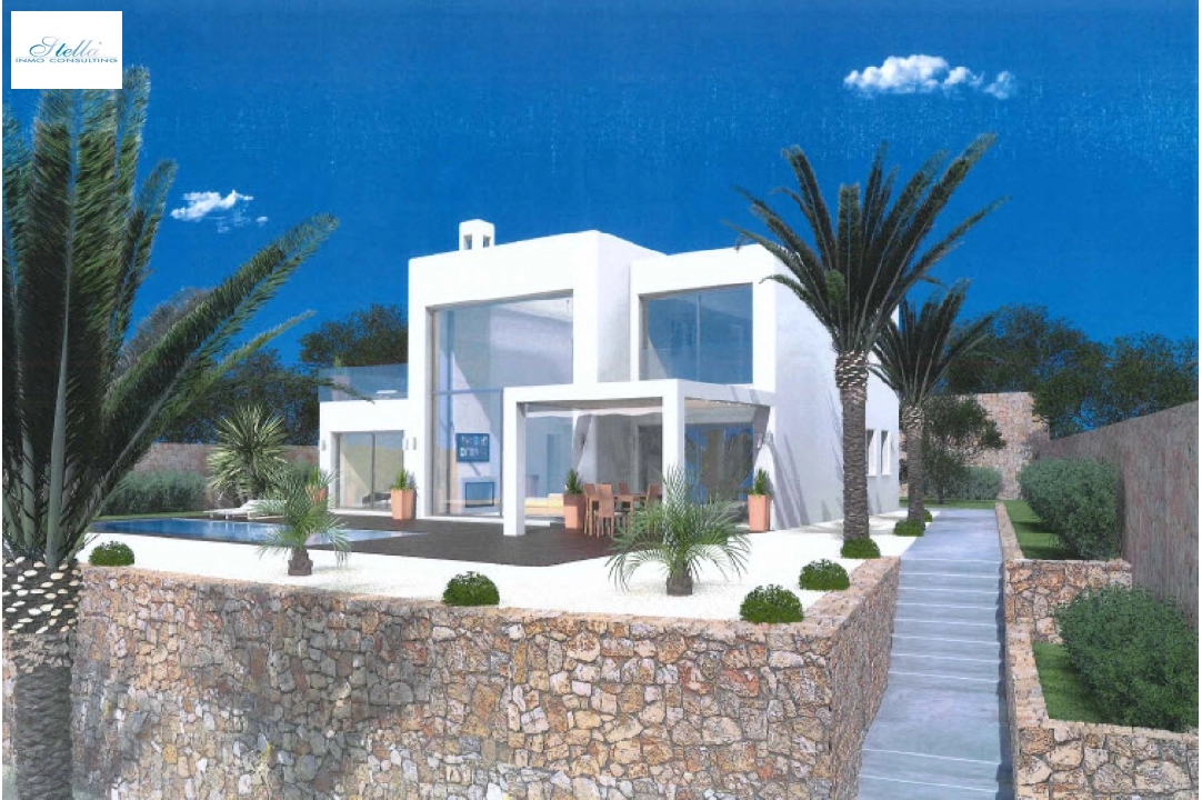 villa en Javea(Puerta Fenicia) en venta, superficie 200 m², aire acondicionado, parcela 1000 m², 4 dormitorios, 3 banos, ref.: BP-2059JAV-4
