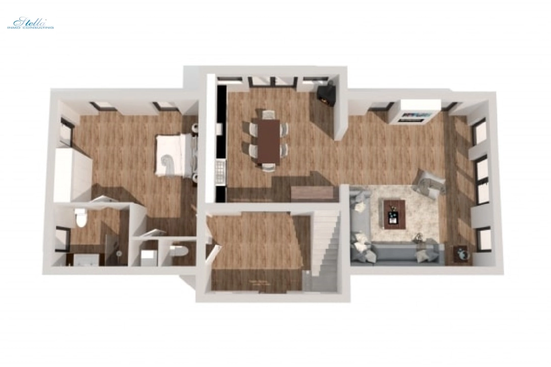 villa en Pedreguer en venta, superficie 550 m², aire acondicionado, parcela 10000 m², 5 dormitorios, 3 banos, ref.: BP-3224PED-4