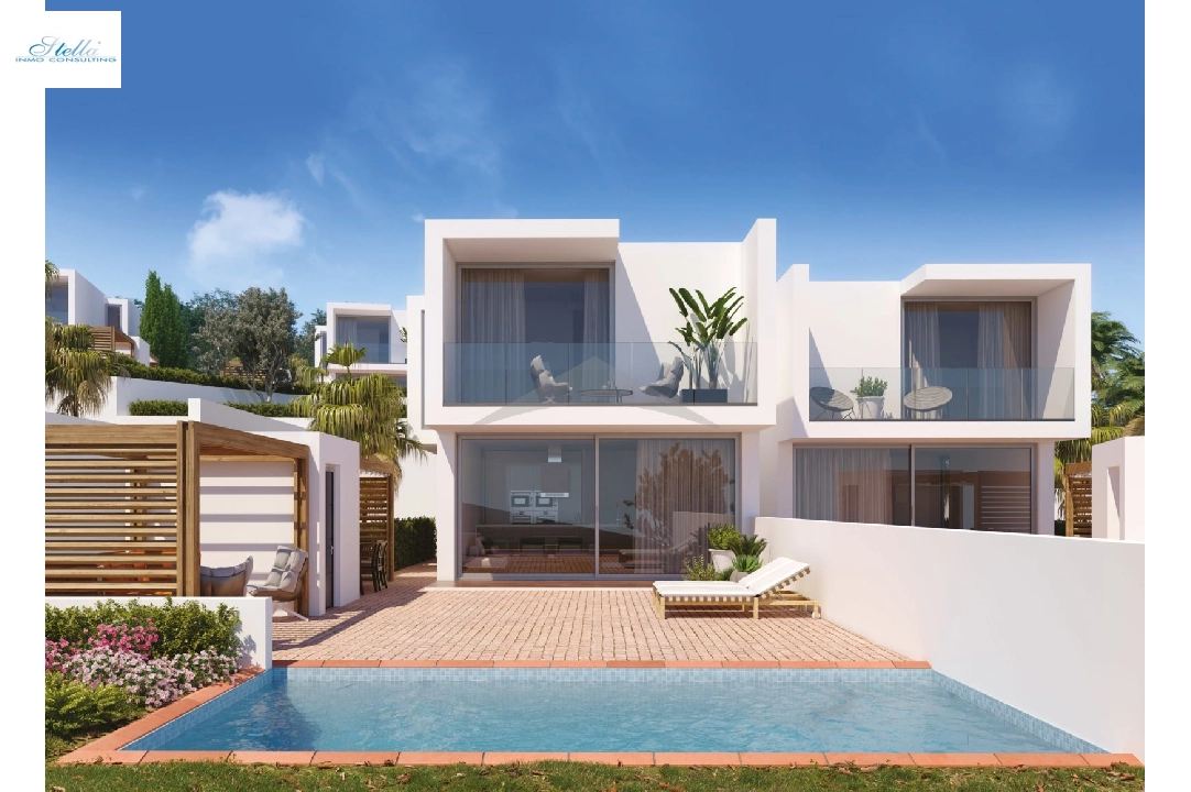 villa en Moraira en venta, superficie 185 m², aire acondicionado, parcela 434 m², 3 dormitorios, 2 banos, piscina, ref.: UH-UHM1571-1