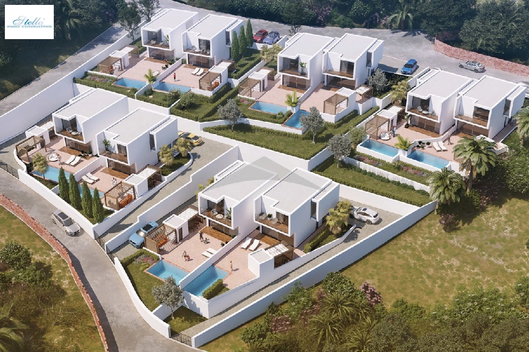 villa en Moraira en venta, superficie 185 m², aire acondicionado, parcela 434 m², 3 dormitorios, 2 banos, piscina, ref.: UH-UHM1571-10