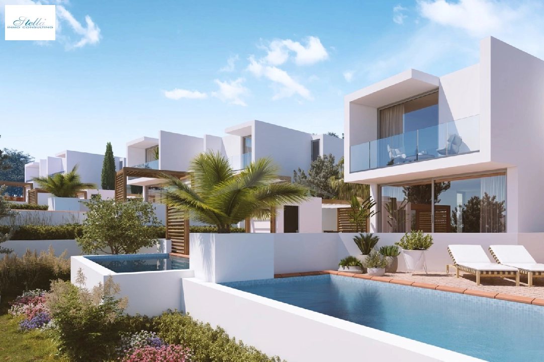 villa en Moraira en venta, superficie 185 m², aire acondicionado, parcela 434 m², 3 dormitorios, 2 banos, piscina, ref.: UH-UHM1571-2