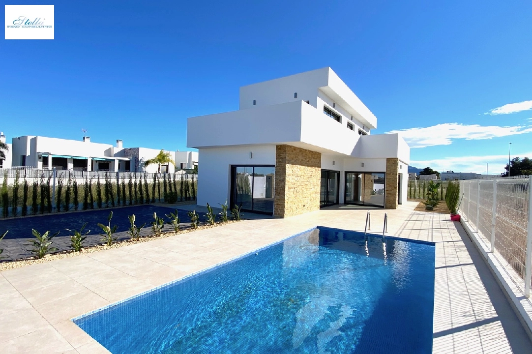 villa en El Vergel en venta, superficie 149 m², ano de construccion 2020, estado first owner, + calefaccion suelo, aire acondicionado, parcela 400 m², 3 dormitorios, 3 banos, piscina, ref.: GC-2320-N-18