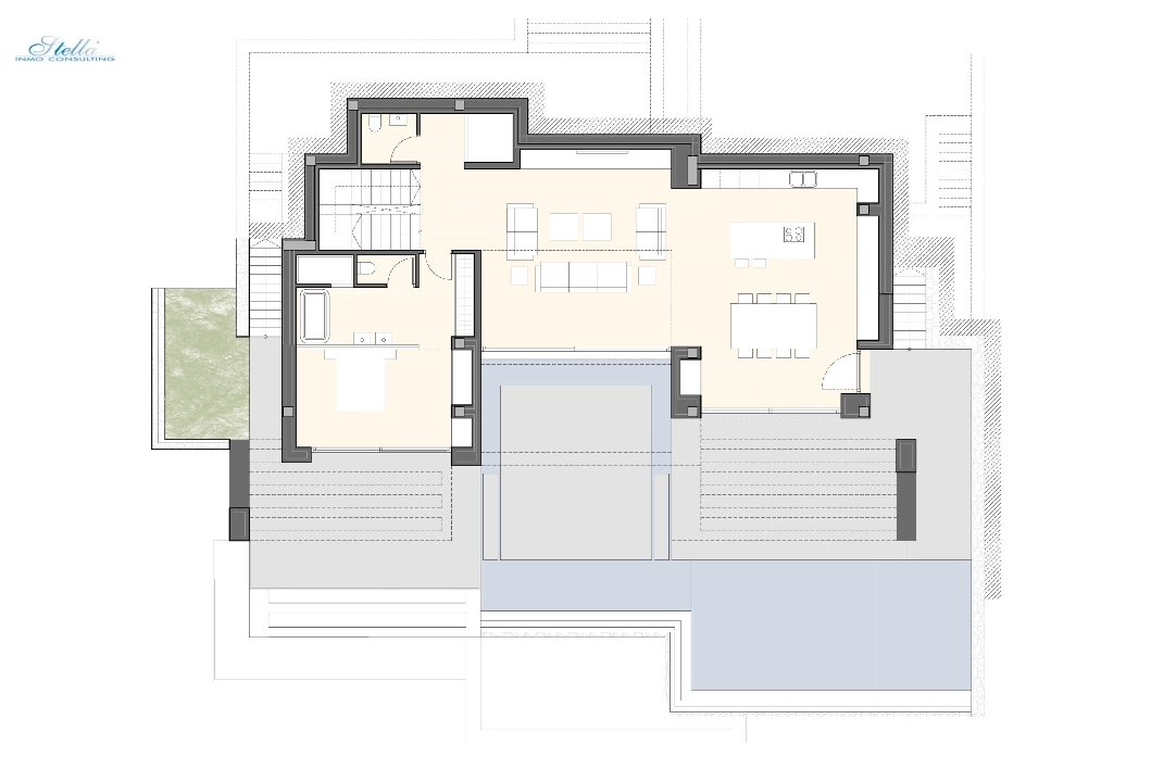 villa en Javea(Granadella) en venta, superficie 676 m², aire acondicionado, parcela 925 m², 5 dormitorios, 5 banos, ref.: BP-3299JAV-9