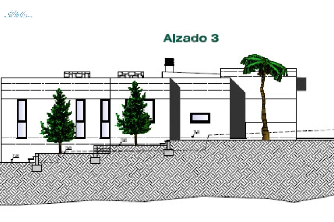 villa en Benissa(Fanadix) en venta, superficie 285 m², aire acondicionado, parcela 800 m², 3 dormitorios, 2 banos, ref.: BP-3378BEN-9