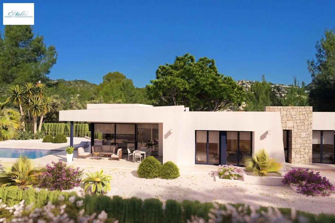 villa en Benissa(Fanadix) en venta, superficie 301 m², aire acondicionado, parcela 800 m², 3 dormitorios, 2 banos, ref.: BP-3379BEN-1