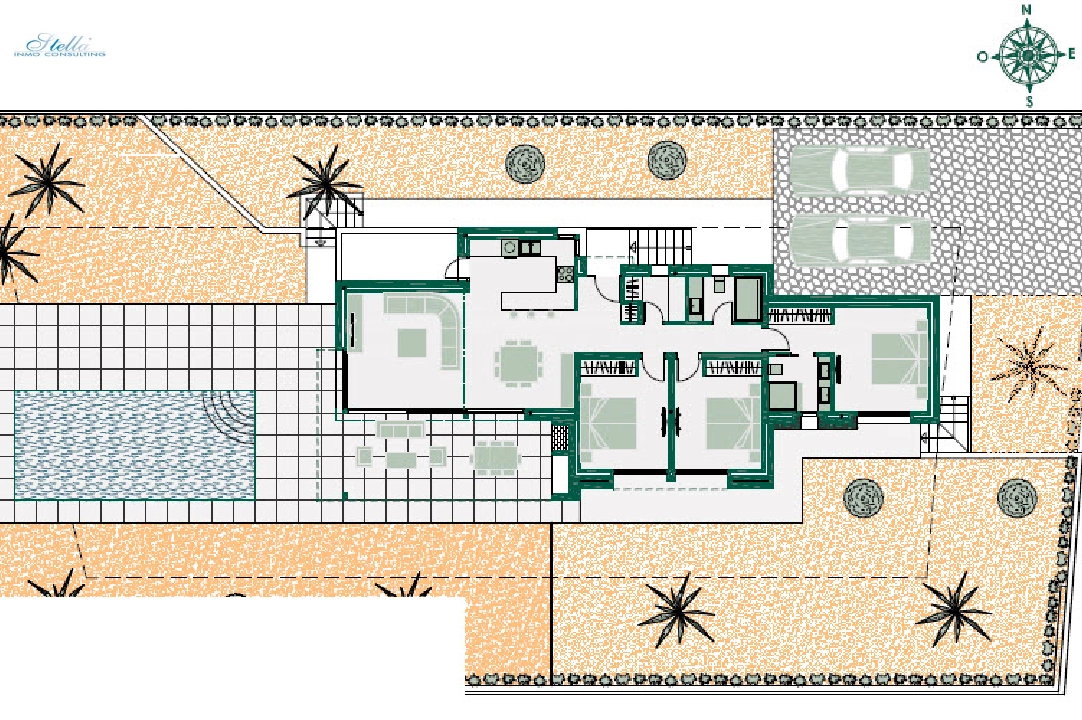 villa en Benissa(Fanadix) en venta, superficie 301 m², aire acondicionado, parcela 800 m², 3 dormitorios, 2 banos, ref.: BP-3379BEN-4