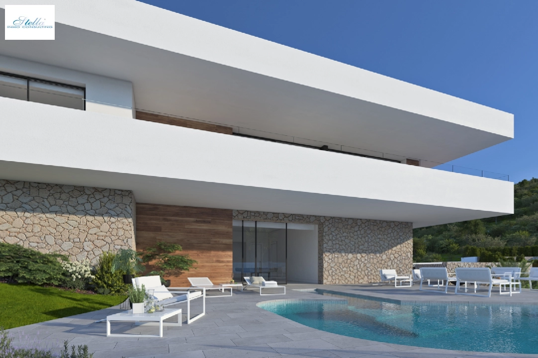 villa en Cumbre del Sol(Residencial Plus Jazmines) en venta, superficie 183 m², parcela 963 m², 3 dormitorios, 4 banos, piscina, ref.: VA-AJ063-4