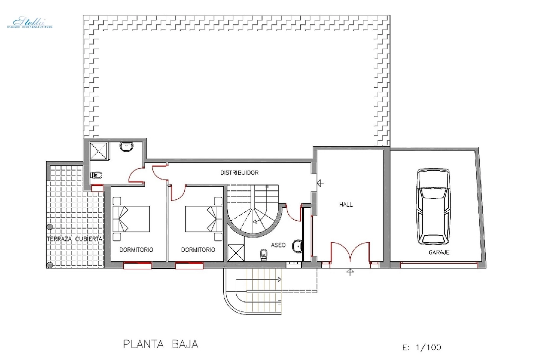 villa en Denia-La Sella(Pedreguer) en venta, superficie 400 m², ano de construccion 2001, estado mint, + calefaccion central, aire acondicionado, parcela 1386 m², 6 dormitorios, 6 banos, piscina, ref.: GC-0521-57