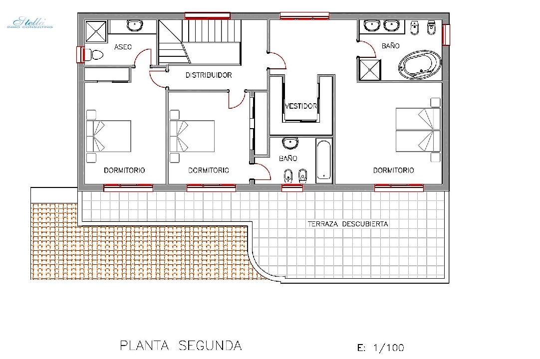 villa en Denia-La Sella(Pedreguer) en venta, superficie 400 m², ano de construccion 2001, estado mint, + calefaccion central, aire acondicionado, parcela 1386 m², 6 dormitorios, 6 banos, piscina, ref.: GC-0521-59