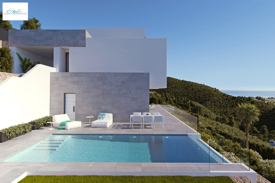villa en Altea(Azure Altea Homes II) en venta, superficie 254 m², parcela 1252 m², 4 dormitorios, 6 banos, piscina, ref.: VA-HB205-2