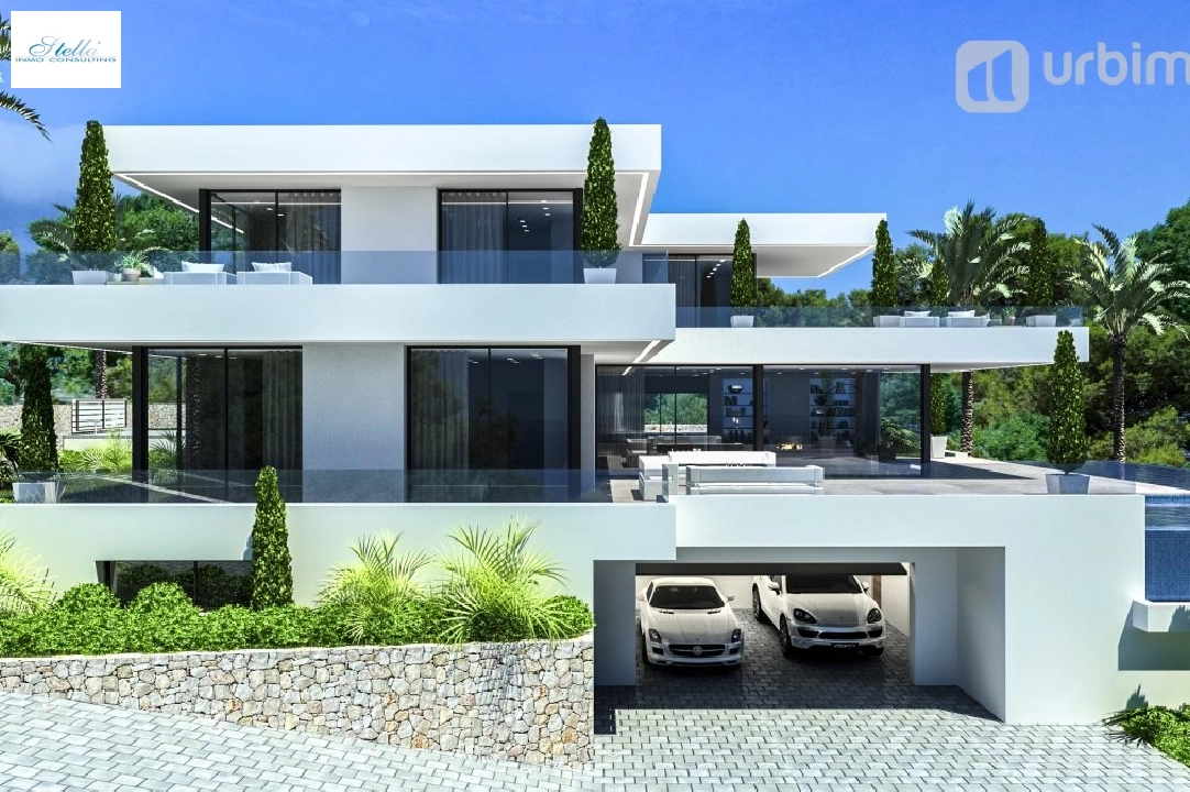 villa en Denia en venta, superficie 832 m², aire acondicionado, parcela 1990 m², 6 dormitorios, 6 banos, piscina, ref.: UM-UV-RIGEL-1