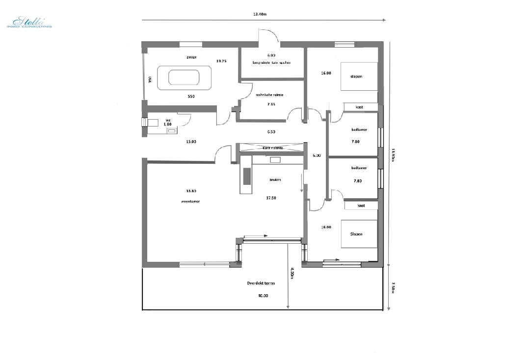 villa en Javea(Montgo) en venta, superficie 226 m², aire acondicionado, parcela 1500 m², 3 dormitorios, 3 banos, ref.: BP-6251JAV-10
