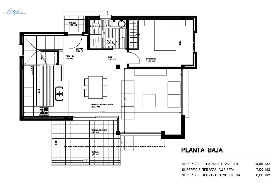 villa en Denia-La Sella en venta, superficie 150 m², aire acondicionado, parcela 326 m², 3 dormitorios, 2 banos, ref.: BP-3422SEL-4