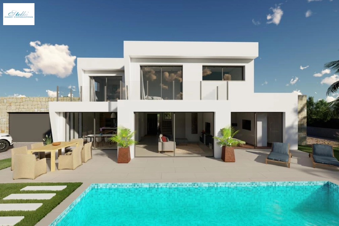 villa en Calpe en venta, superficie 242 m², parcela 887 m², 4 dormitorios, 3 banos, piscina, ref.: COB-2875-1