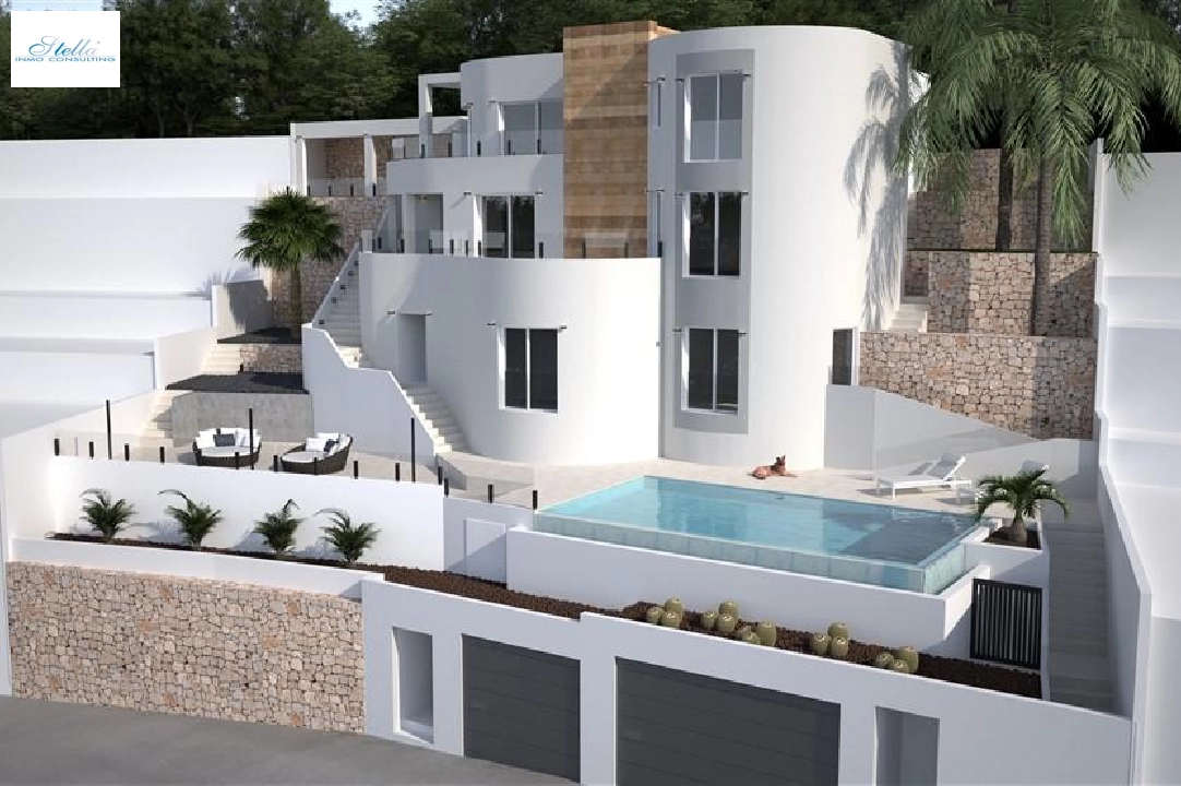 villa en Benissa en venta, parcela 628 m², 4 dormitorios, 5 banos, piscina, ref.: COB-3103-2