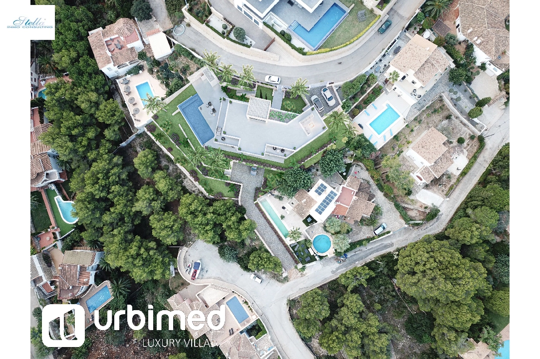 villa en Denia en venta, superficie 734 m², aire acondicionado, parcela 2 m², 5 dormitorios, 7 banos, piscina, ref.: UM-UV-IPANEMA-8