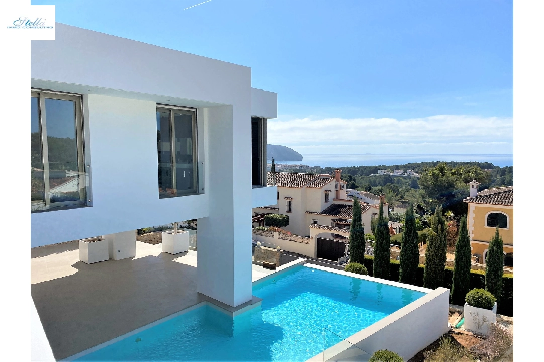 villa en Moraira en venta, superficie 410 m², ano de construccion 2014, estado neat, + calefaccion suelo, aire acondicionado, parcela 1150 m², 4 dormitorios, 4 banos, piscina, ref.: AS-2422-38