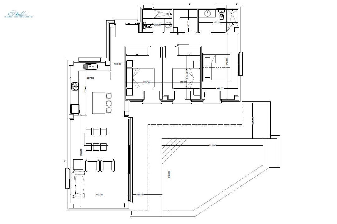 villa en Denia(Galeretes) en venta, superficie 177 m², aire acondicionado, parcela 622 m², 3 dormitorios, 3 banos, ref.: BP-3491DEN-3