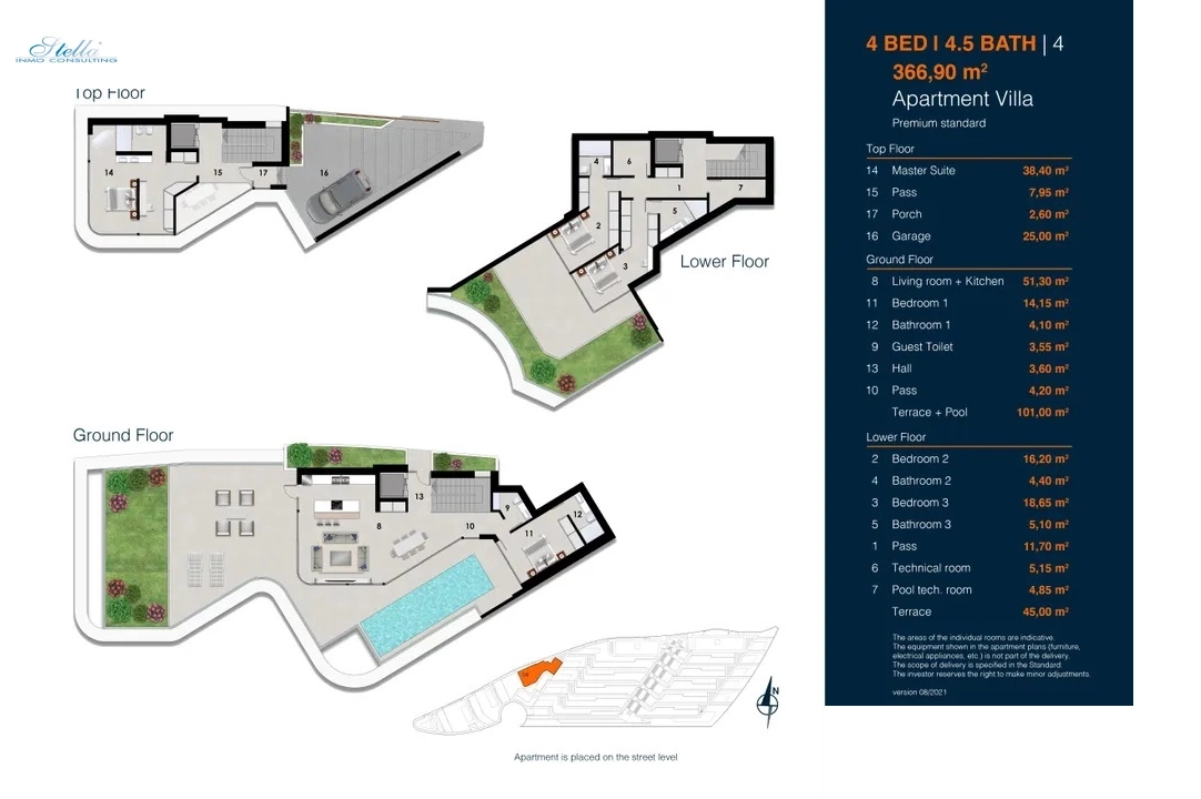 apartamento en Altea(Mascarat) en venta, superficie 141 m², aire acondicionado, 4 dormitorios, 3 banos, ref.: BP-6328ALT-11