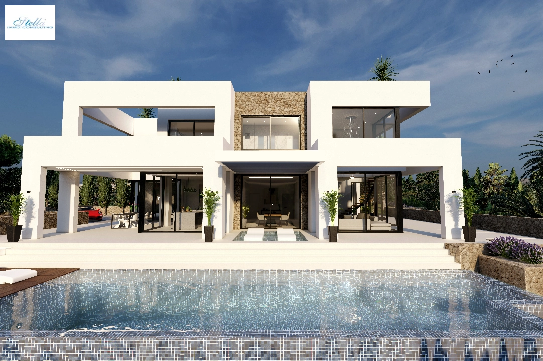 villa en Benissa en venta, superficie 286 m², ano de construccion 2022, aire acondicionado, parcela 1 m², 4 dormitorios, 4 banos, piscina, ref.: PR-PPS3038-7
