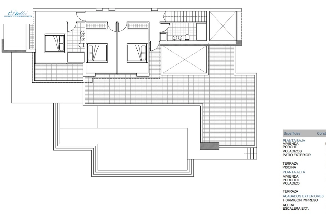 villa en Moraira en venta, superficie 801 m², + calefaccion central, aire acondicionado, parcela 307 m², 4 dormitorios, 3 banos, piscina, ref.: NL-NLD1349-3