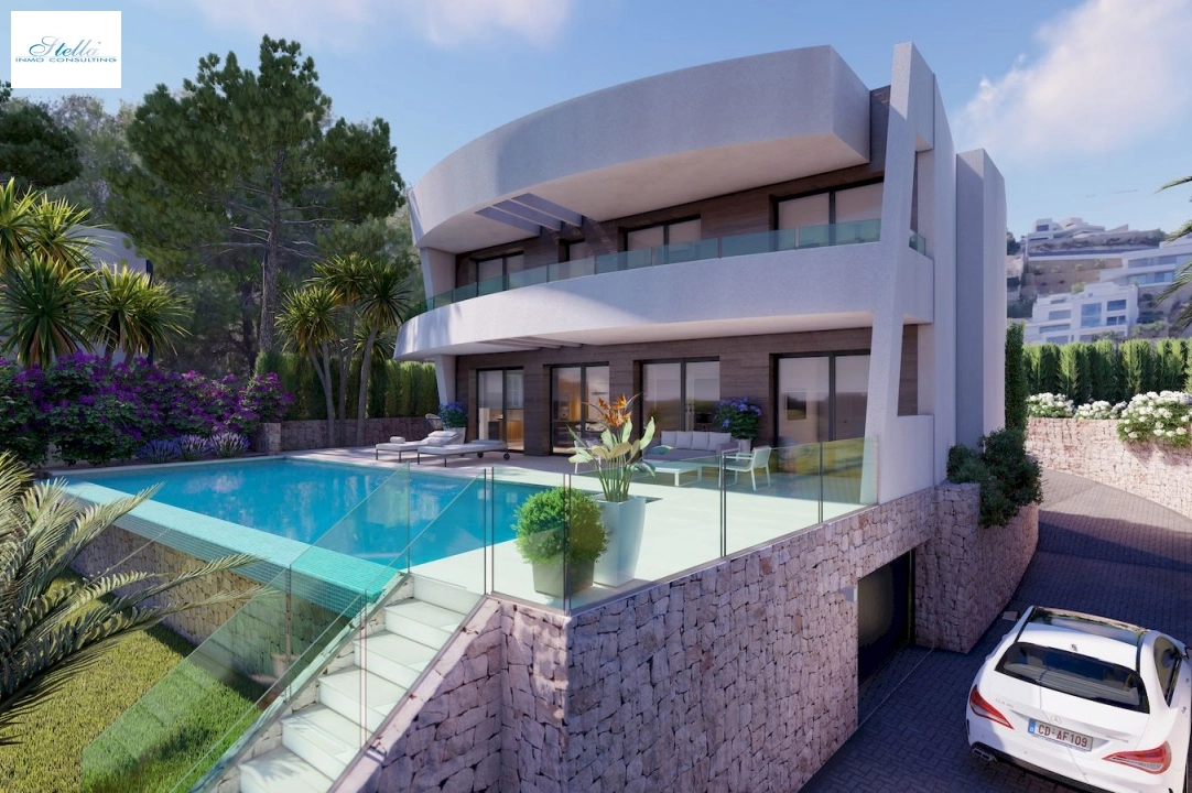 villa en Moraira en venta, ano de construccion 2022, + calefaccion suelo, aire acondicionado, parcela 802 m², 4 dormitorios, 4 banos, piscina, ref.: NL-NLD1360-1