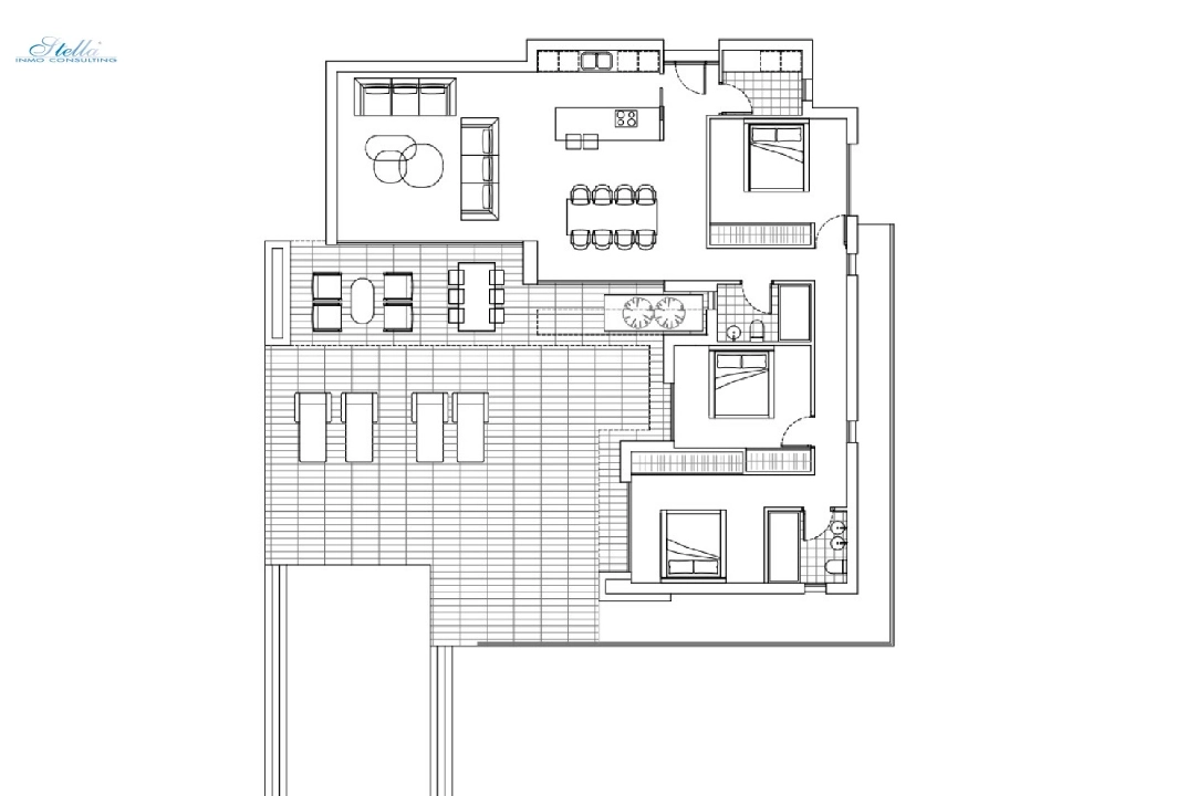 villa en Moraira en venta, aire acondicionado, parcela 1000 m², 3 dormitorios, 1 banos, piscina, ref.: NL-NLD1399-5