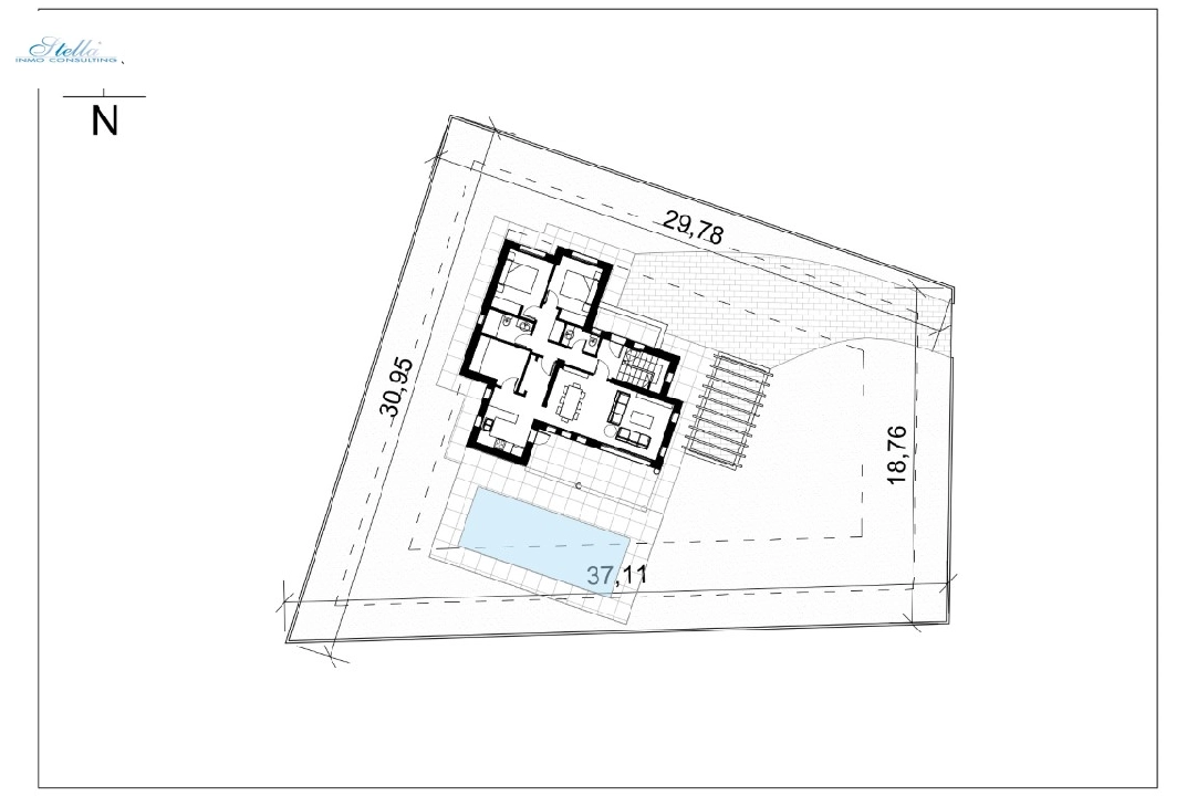 villa en Calpe(Buenavista) en venta, superficie 154 m², aire acondicionado, parcela 822 m², 3 dormitorios, 2 banos, ref.: BP-6399CAL-9