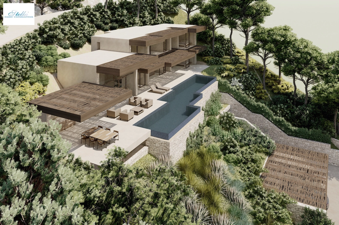 villa en Benissa en venta, superficie 770 m², aire acondicionado, parcela 1573 m², 3 dormitorios, 3 banos, piscina, ref.: CA-H-1572-AMB-2