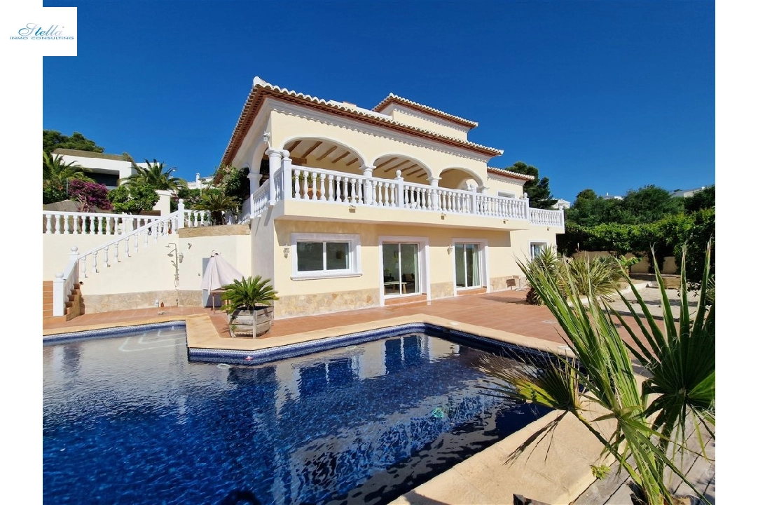 villa en Moraira(Sabatera) en venta, superficie 287 m², aire acondicionado, parcela 797 m², 4 dormitorios, 3 banos, ref.: BP-6440MOR-2