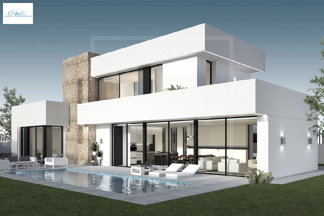 villa en Moraira en venta, superficie 280 m², + calefaccion central, aire acondicionado, parcela 817 m², 3 dormitorios, 3 banos, piscina, ref.: NL-NLD1391-1