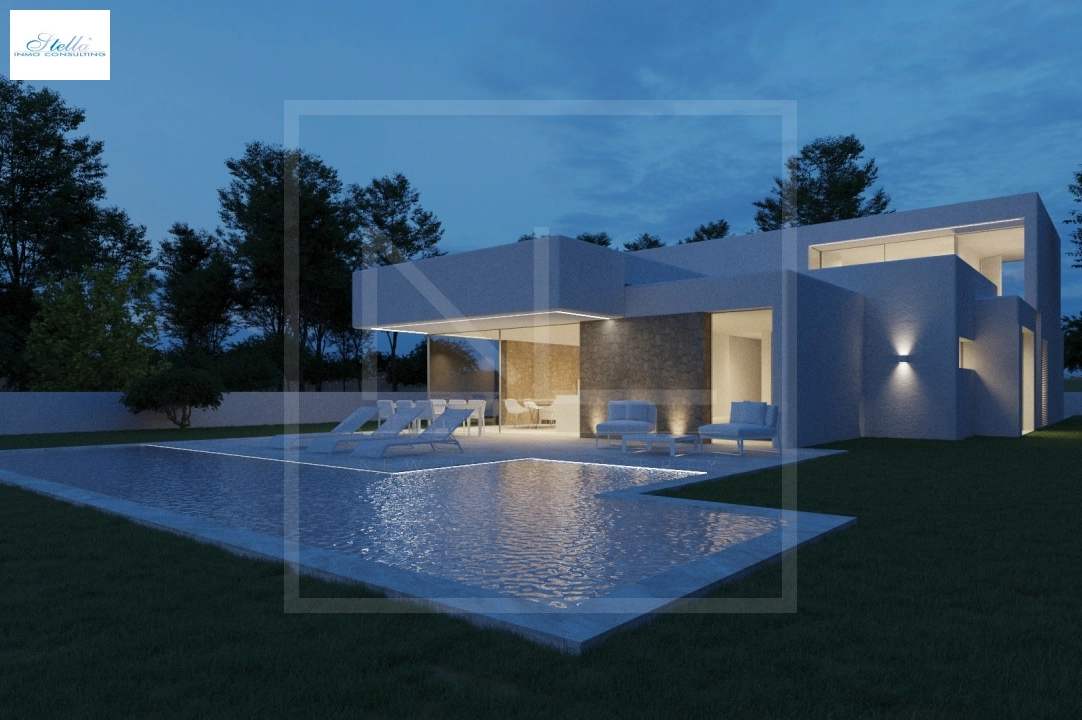 villa en Moraira en venta, superficie 268 m², ano de construccion 2023, + calefaccion central, aire acondicionado, parcela 891 m², 4 dormitorios, 4 banos, piscina, ref.: NL-NLD1448-17