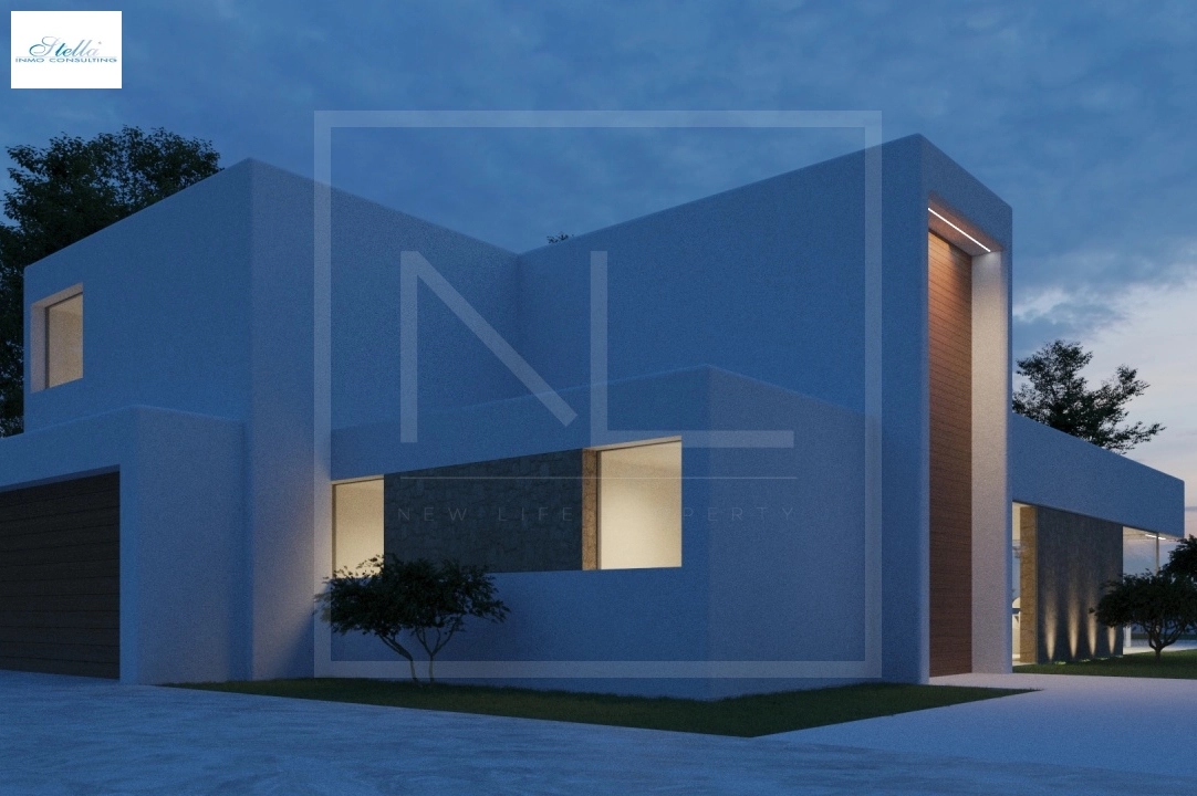 villa en Moraira en venta, superficie 268 m², ano de construccion 2023, + calefaccion central, aire acondicionado, parcela 891 m², 4 dormitorios, 4 banos, piscina, ref.: NL-NLD1448-18