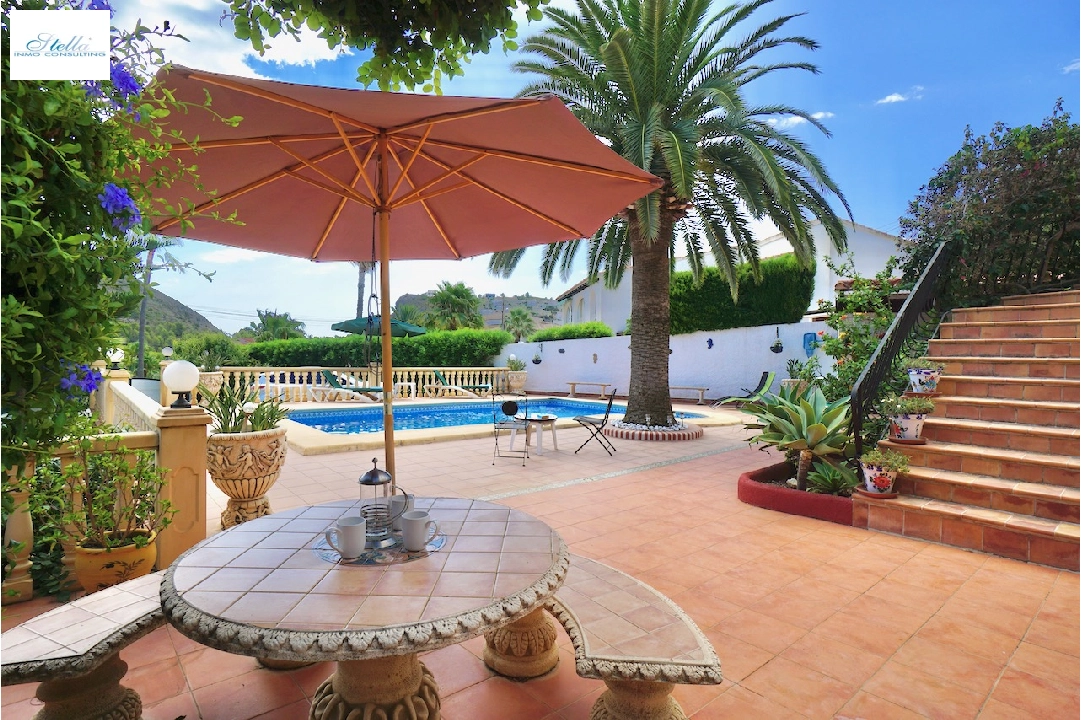 villa en Moraira(Arnella) en venta, superficie 176 m², parcela 829 m², 3 dormitorios, 3 banos, piscina, ref.: CA-H-1668-AMBE-6
