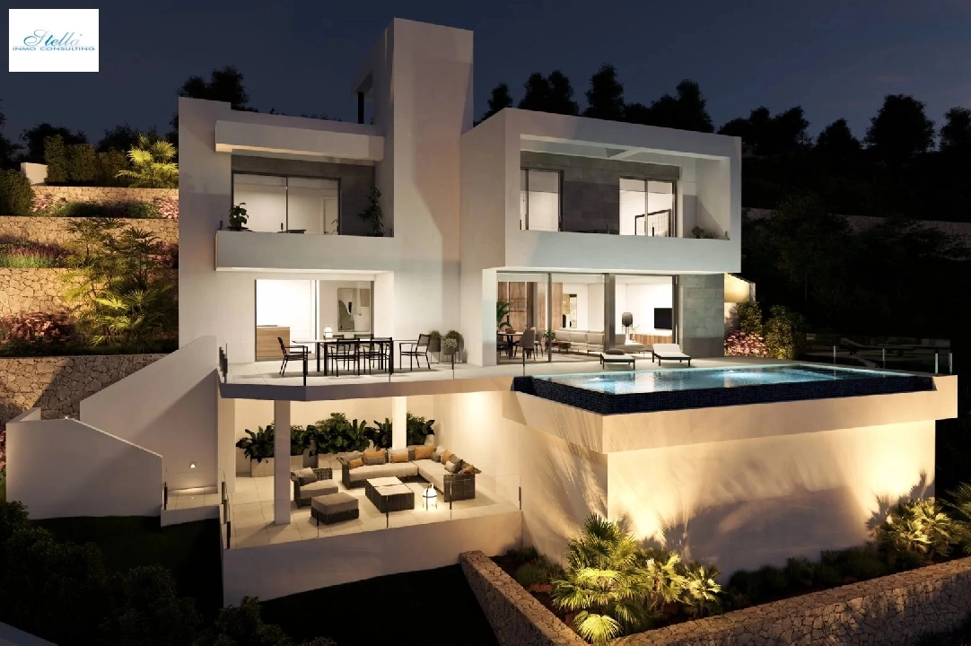 villa en Cumbre del Sol en venta, superficie 320 m², parcela 805 m², 3 dormitorios, 3 banos, piscina, ref.: BS-82447847-7