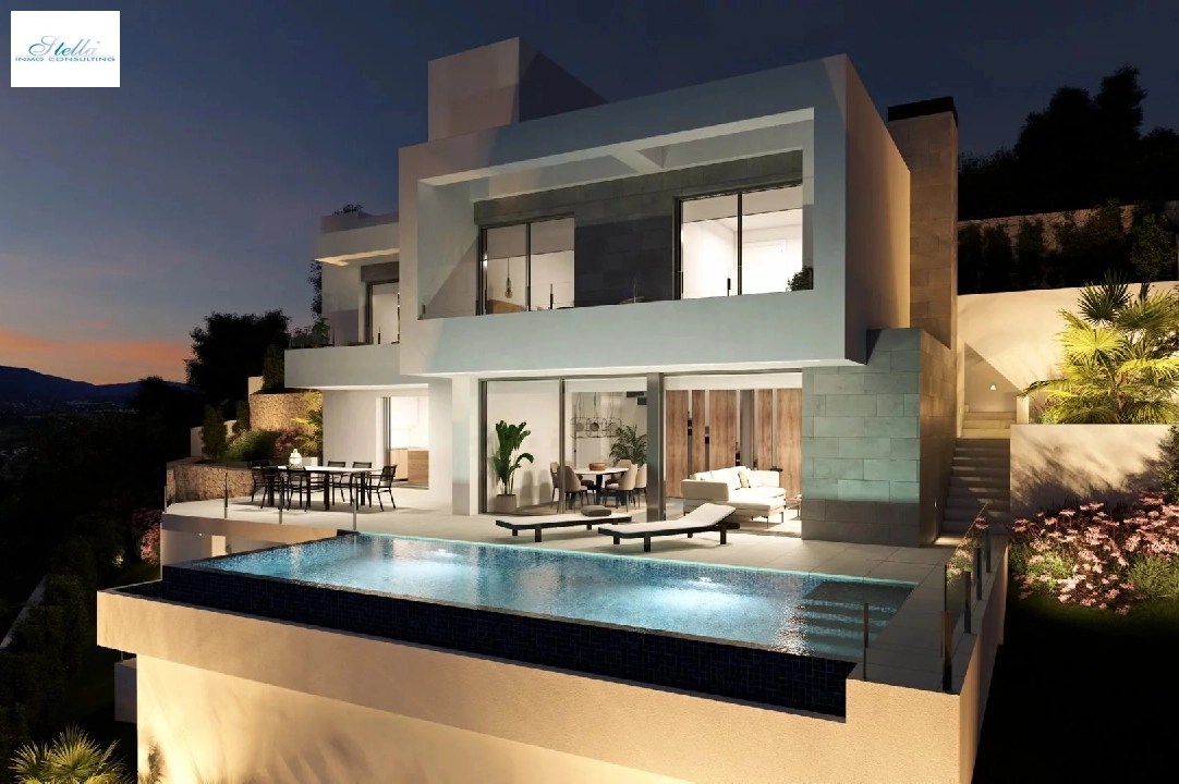 villa en Cumbre del Sol en venta, superficie 320 m², parcela 805 m², 3 dormitorios, 3 banos, piscina, ref.: BS-82447847-8