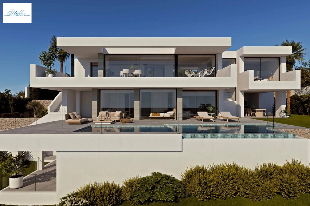 villa en Cumbre del Sol en venta, superficie 597 m², parcela 1158 m², 3 dormitorios, 5 banos, piscina, ref.: BS-82447870-1