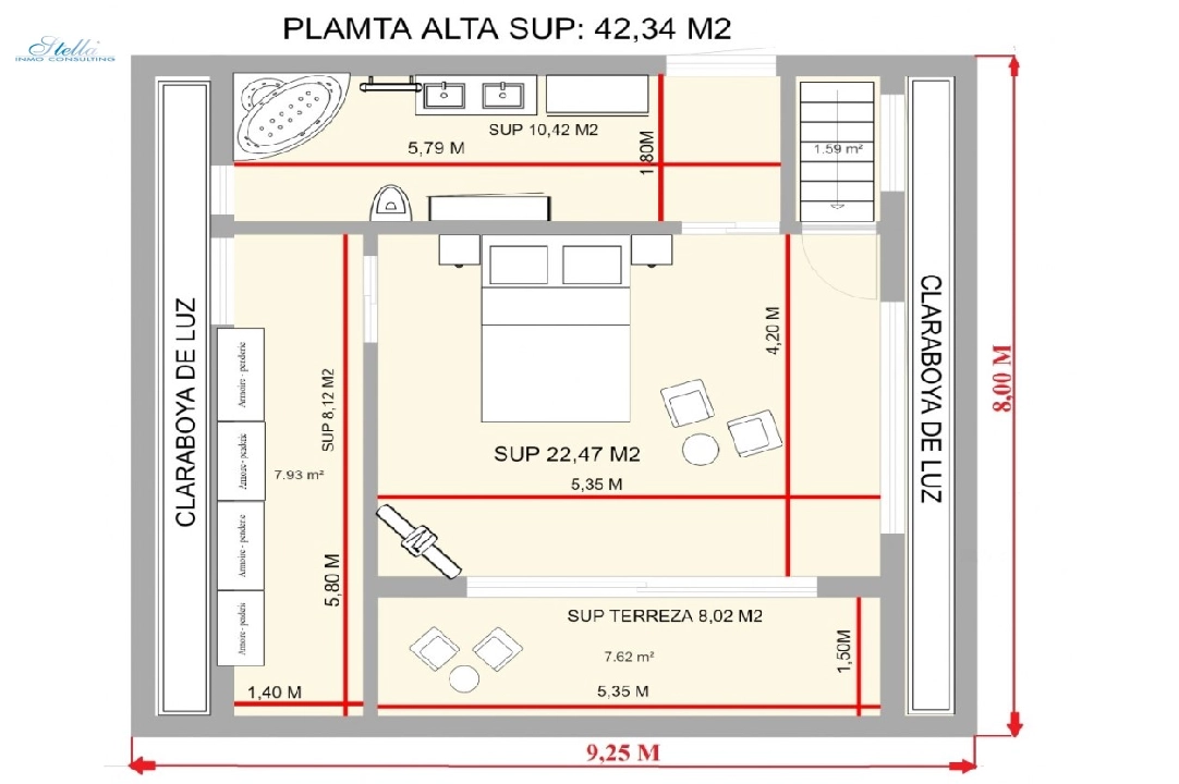 villa en Benissa(Cala Advocat) en venta, superficie 251 m², aire acondicionado, parcela 1127 m², 3 dormitorios, 3 banos, ref.: BP-4297BEN-6