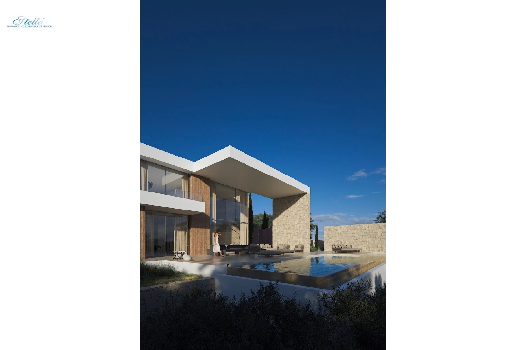 villa en Moraira(Benimeit) en venta, superficie 350 m², aire acondicionado, parcela 1601 m², 4 dormitorios, 4 banos, piscina, ref.: CA-H-1681-AMB-9