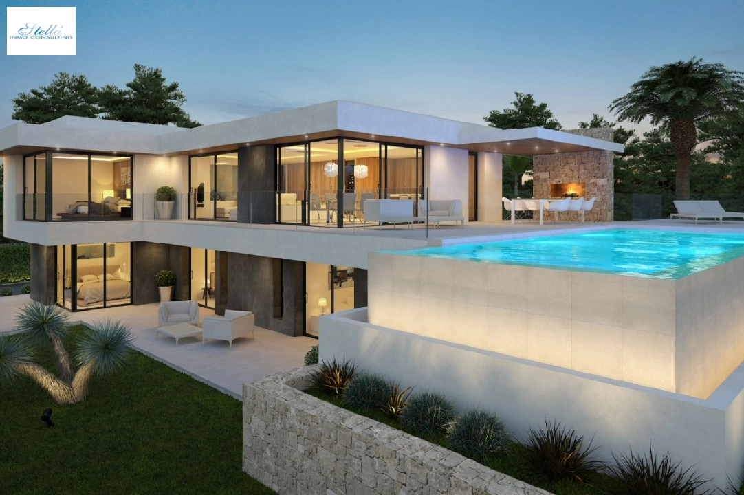 villa en Calpe(Gran sol) en venta, superficie 200 m², parcela 800 m², 4 dormitorios, 3 banos, piscina, ref.: AM-11736DA-3700-1