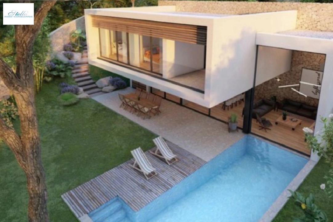 villa en Calpe(Gran sol) en venta, superficie 174 m², parcela 800 m², 4 dormitorios, 3 banos, piscina, ref.: AM-11737DA-3700-1