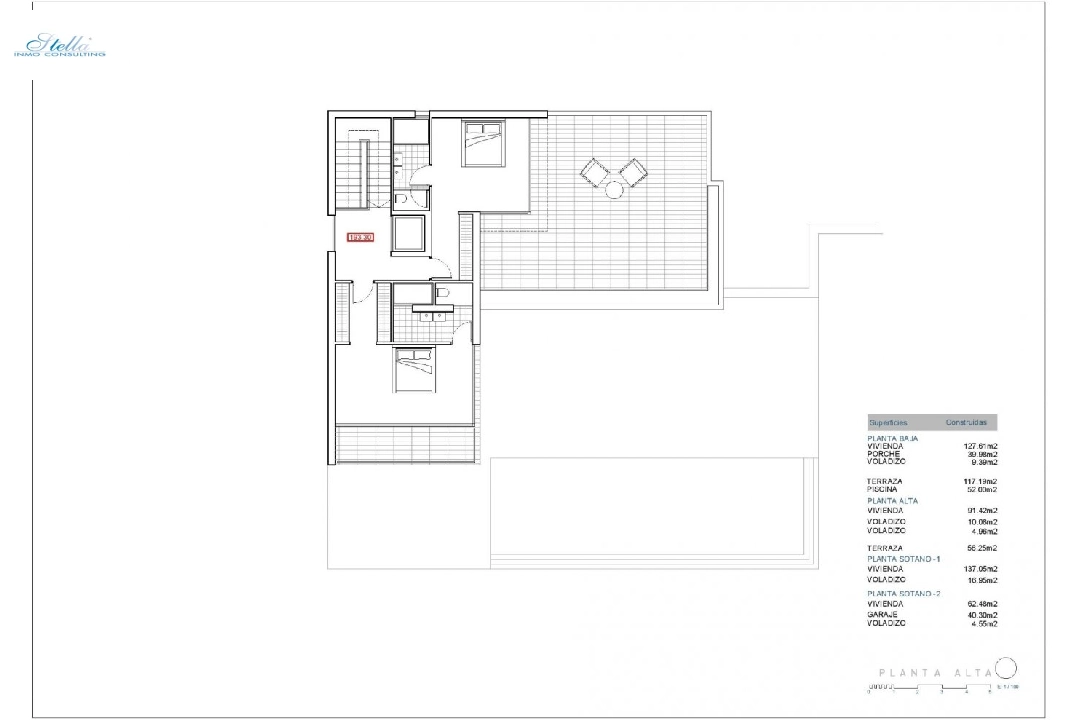 villa en Benissa(montemar) en venta, superficie 548 m², parcela 964 m², 4 dormitorios, 4 banos, piscina, ref.: AM-11760DA-3700-4