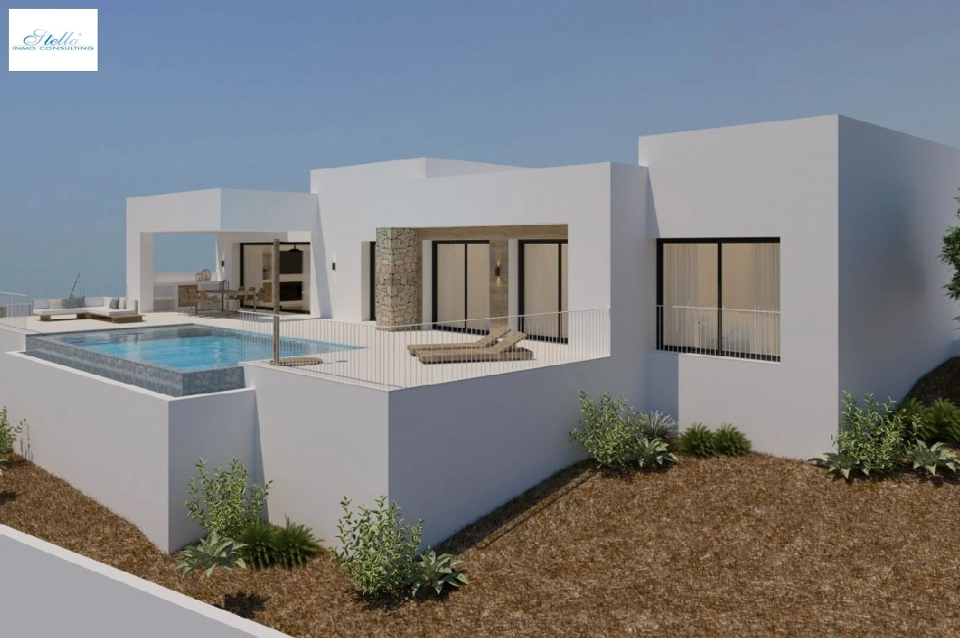 villa en Alcalali(Urbanizacion) en venta, superficie 240 m², aire acondicionado, parcela 800 m², 3 dormitorios, 2 banos, piscina, ref.: AM-11842DA-3700-2