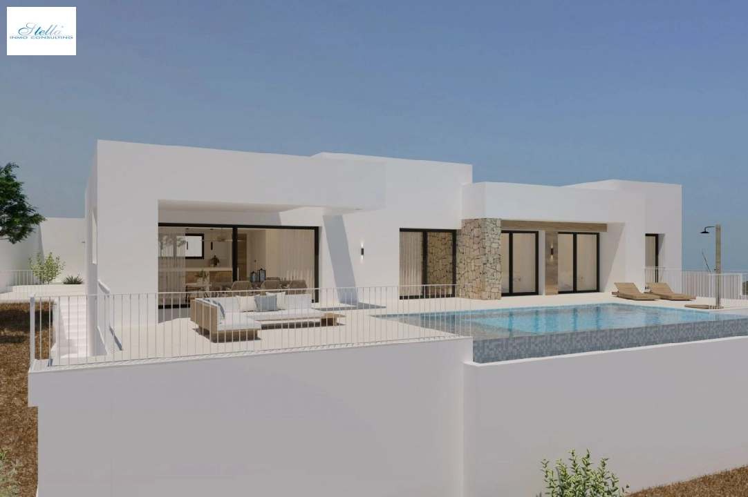 villa en Alcalali(Urbanizacion) en venta, superficie 240 m², aire acondicionado, parcela 800 m², 3 dormitorios, 2 banos, piscina, ref.: AM-11842DA-3700-3