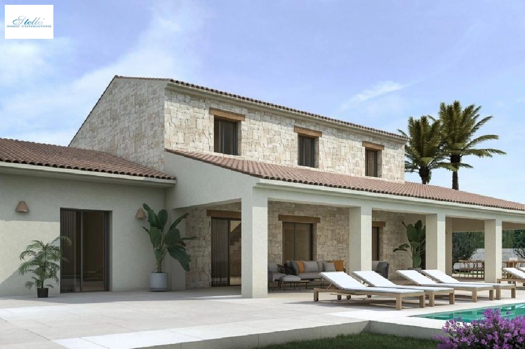 villa en Moraira en venta, superficie 460 m², parcela 13536 m², 4 dormitorios, 4 banos, piscina, ref.: COB-3414-3
