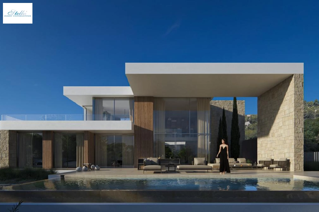 villa en Moraira en venta, superficie 350 m², parcela 1601 m², 4 dormitorios, 5 banos, piscina, ref.: COB-3408-2