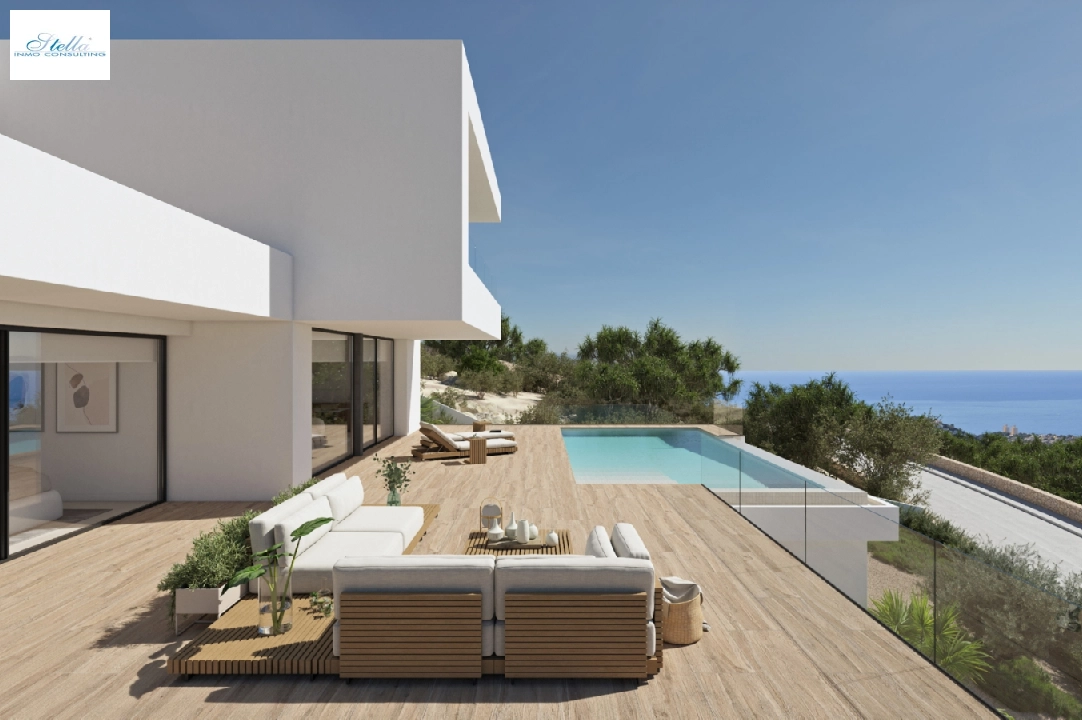 villa en Cumbre del Sol(Residencial Plus Jazmines) en venta, superficie 207 m², parcela 1020 m², 3 dormitorios, 4 banos, piscina, ref.: VA-AJ137-4